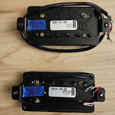 Ibanez V7 & V8 Humbuckers- Black image 2