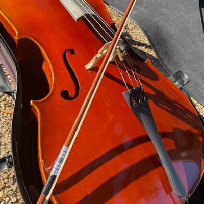 Full Size 4/4 Handmade Burak Cello 2020 - Natural image 3