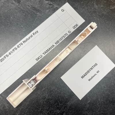 ORIGINAL Yamaha/Korg Replacement G Key (NB107570) for Yamaha DX7/DX5/DX9, SY77/SY85/SY99, Korg M1, Wavestation, Z1, etc image 4