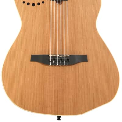 Godin ACS-SA Slim  Nylon String Acoustic-Electric Guitar - Natural Semi-Gloss image 3