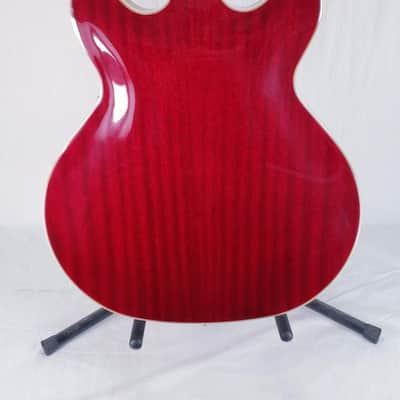 Guild Starfire 12-String Semi-Hollow Electric Guitar Cherry Red w/Case image 7
