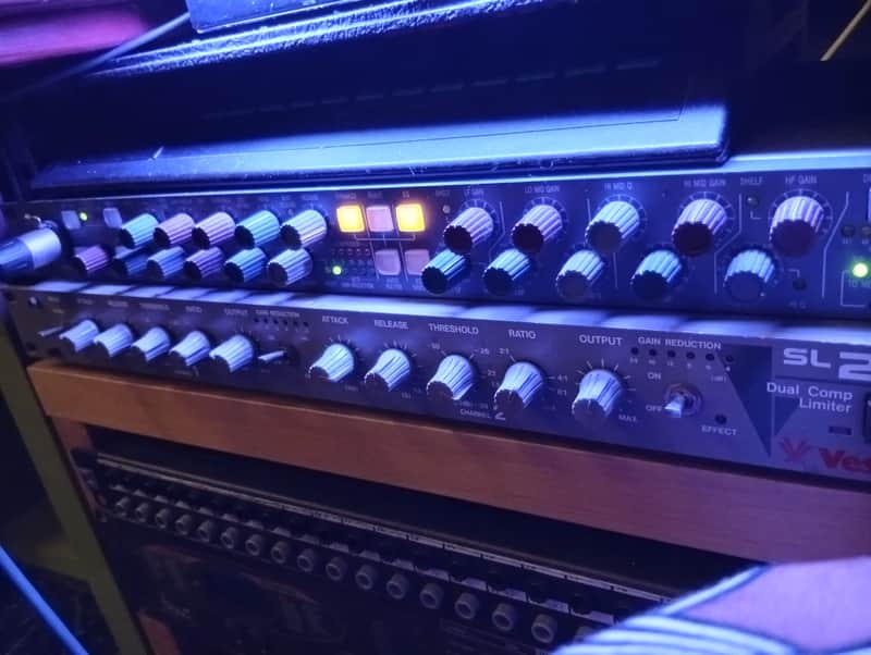 AMS Neve 8801 Channel Strip 2010s - Blue image 1