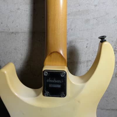 Grover Jackson Dinky Axe Standard 80-90's White Made in Japan image 11