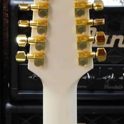 2025 Takamine GD37CE 12-String Dreadnought Acoustic-Electric Guitar! Pearl White! VERY NICE!!! image 8