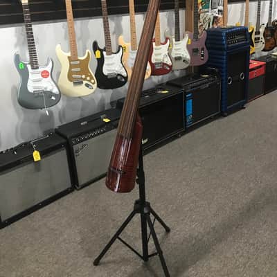 NS Design Wav 4 Electric Upright Bass w/ Stand and Gigbag image 3