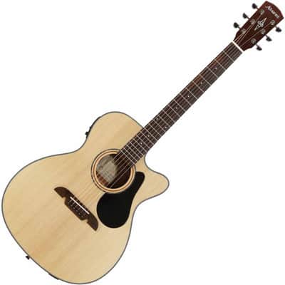 Alvarez Artist AF30CE Sitka Spruce/Sapele Folk/OM Acoustic Guitar image 2