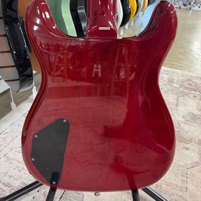 Epiphone Newport Bass - Cherry - B Stock image 9