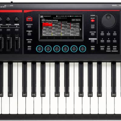 Roland Fantom-08 88-Key Synthesizer Workstation Keyboard, Black image 11