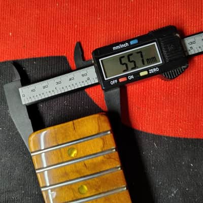 Flame Roasted Maple Tele Neck fits fender Telecaster body 21 frets 50s Gloss image 12