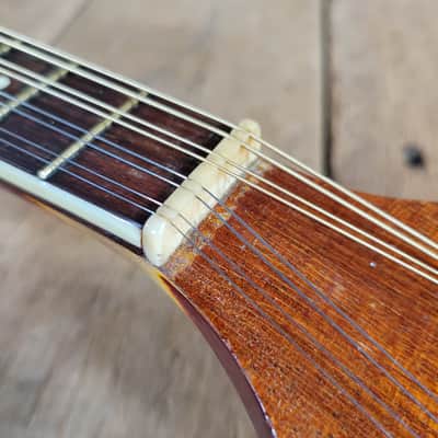 Kay 2 Point Venetian Style Mandolin 1950s with Original Case - Sunburst image 20