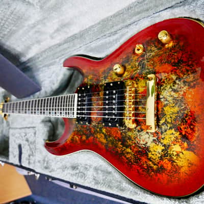ESP Original Series Horizon NT CTM - Fireopal with Red Pearl Black image 15