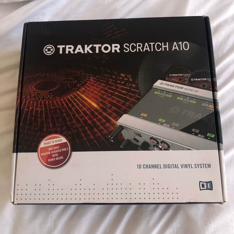 Native Instruments Traktor Scratch A10 Audio 10 MK2 Brand New image 1