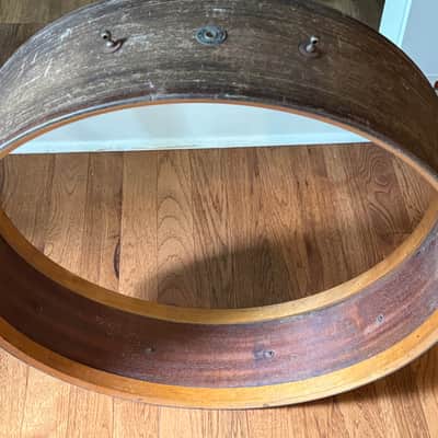 Leedy 28 x 9" Reliance Bass Drum Vintage 30s 40s Marching Concert image 10