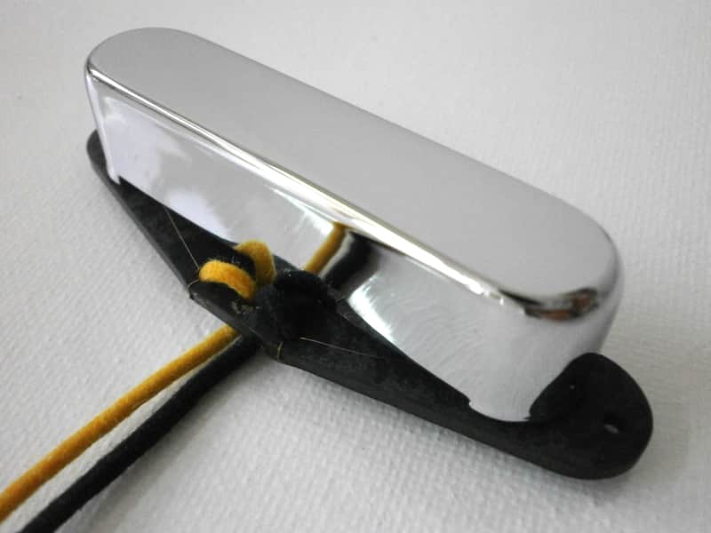Telecaster A4 NECK Pickup 8kOhm Chrome Vintage Tele Guitar CUSTOM Nocaster Broadcaster Q Pickups image 1