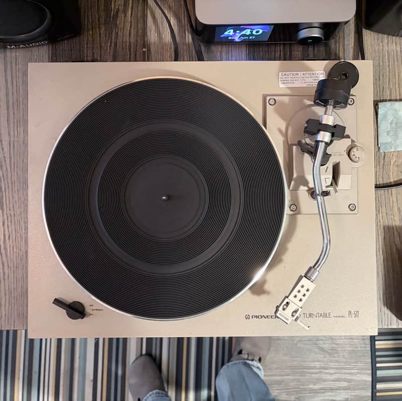 Pioneer PL-512 Stereo Turntable