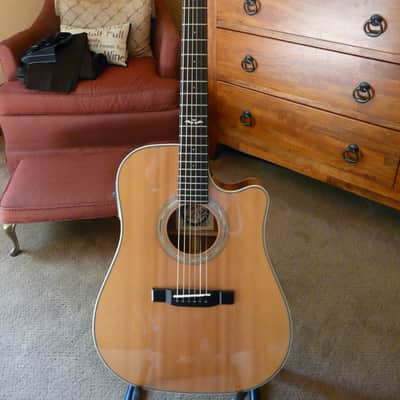 Alvarez 5080 N Artist "Natural Fusion" System 500 Spruce/Mahogany Excellent Condition Plastic OHSC image 1