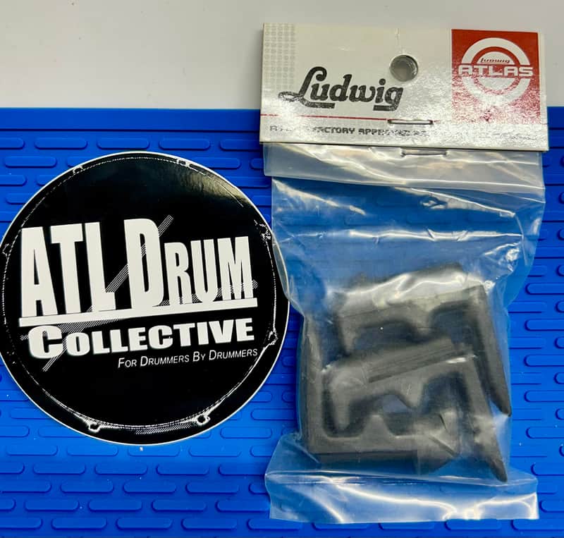 Ludwig  PLH1083 Atlas Pro Drum Clamp Pad - Black - for Ludwig Atlas Pro Snare Stand LAP23SS image 1