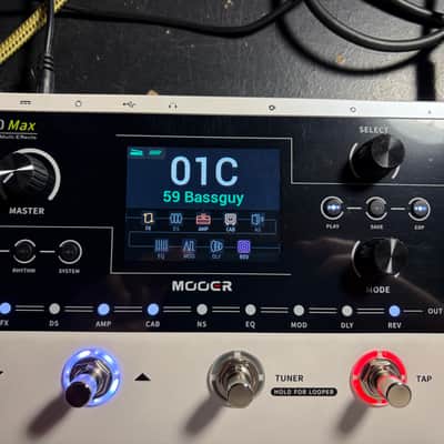 Mooer GE150 Amp Modeller & Multi Effects 2020 - Black image 2