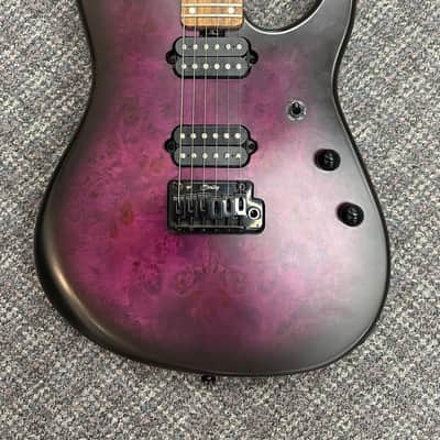 Sterling Jason Richardson Cutlass Signature Cosmic Purple Burst Satin 6 String Guitar image 2