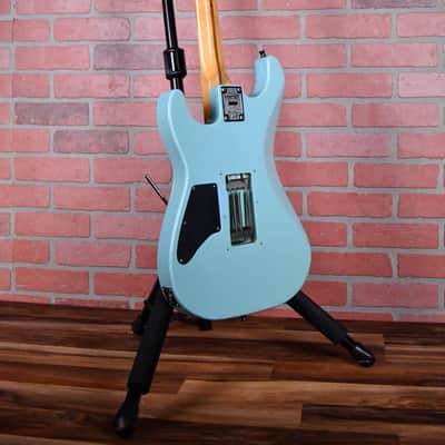 Kramer Elliot Easton Pro 1 1987 Seafoam /Neon Pink Guard andPickups w/OHSC image 8