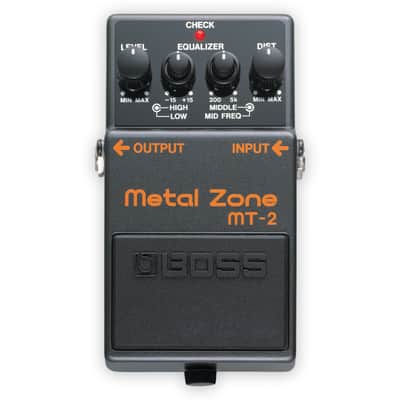 BOSS MT-2 Metal Zone High-Gain Distortion Pedal image 2