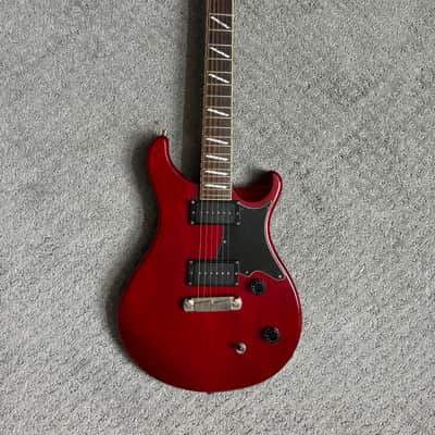 PRS Santana SE vintage cherry w/ Kent Armstrong P-90 and original Hambuckers image 1