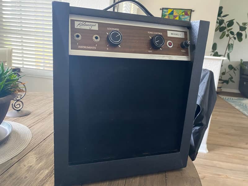 Kalamazoo Model 1 5-Watt 1x10" Guitar Combo 1960s - Black image 1
