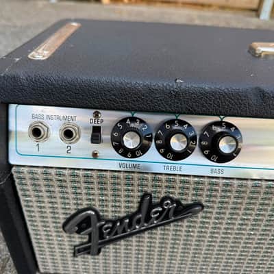 Fender Bassman 100 silverface ca. 1970 - silber / schwarz image 2