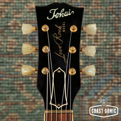 1990s Tokai Love Rock Model made in Japan, customized Seymour Duncan P90, Gotoh gold hard ware image 11