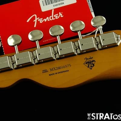Fender Vintera III Late 50s Telecaster Tele NECK w/ TUNERS, Late 50s, image 6