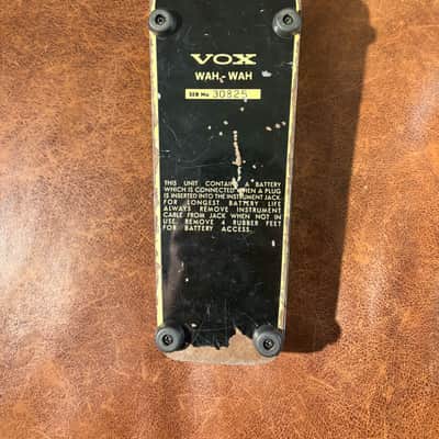 Vox V846 Wah-Wah 1968 - Black/Chrome image 3