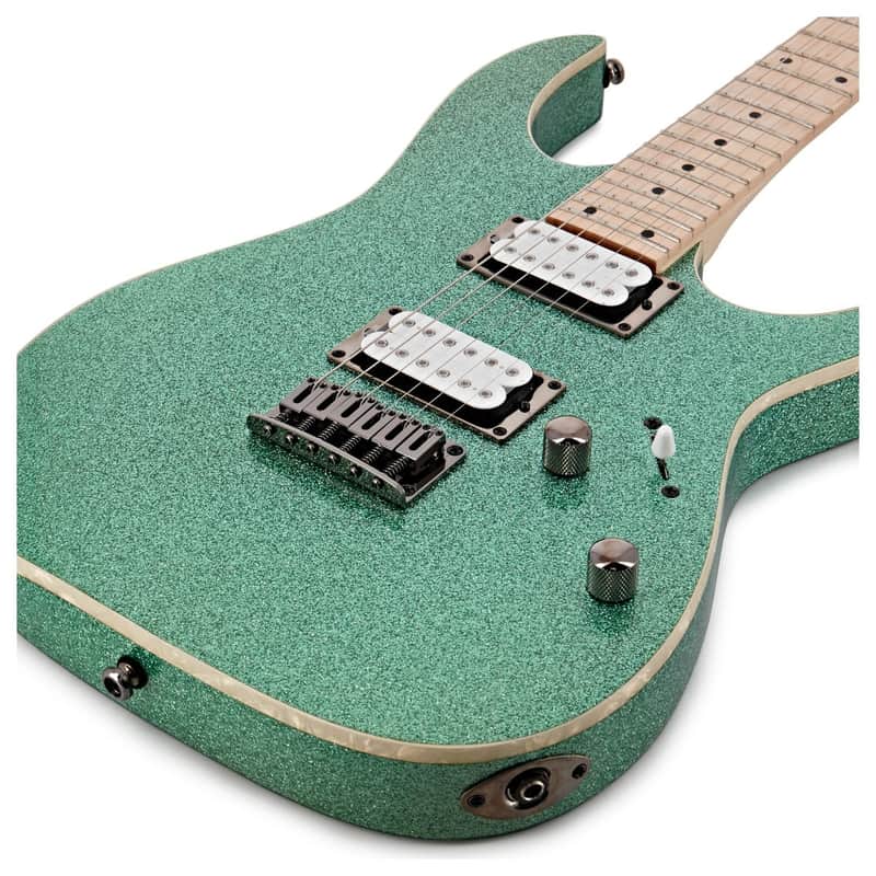 IBANEZ RG421MSP ELECTRIC GUITAR - TURQUOISE SPARKLE - EXTRA 10