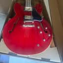 Epiphone ES-335 Semi-Hollow Electric Guitar Cherry, u fix it, headstockstock broken off