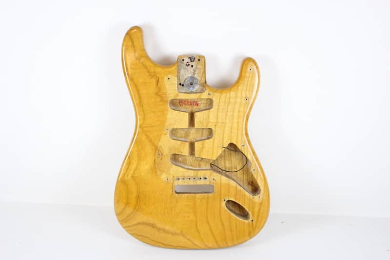 1972 Vintage Fender Stratocaster Ash BODY Natural ~ORIGINAL~ 1970s Strat image 1
