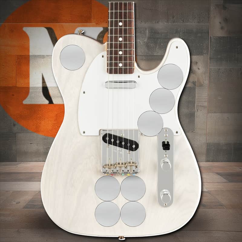 Fender Jimmy Page Mirror Telecaster Rosewood Fingerboard - White Blonde image 1