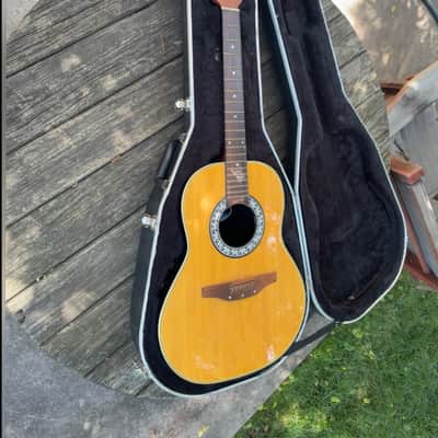 Ovation Celebrity CC65 12 string acoustic guitar with hardshell case image 1