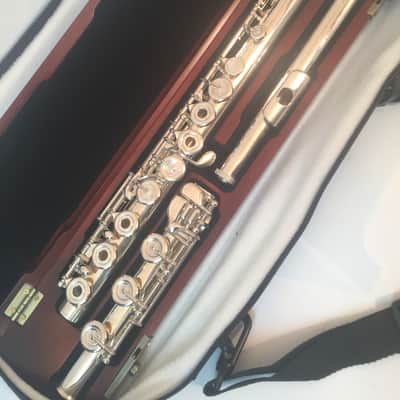 Musikwerks NEW Semi-Professional Flute Solid Silver Head Body and Foot-French B Foot image 1