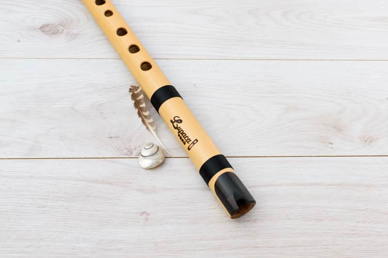 Bamboo Flute & Ebony ~ Quenacho Lupaca Key in C image 1