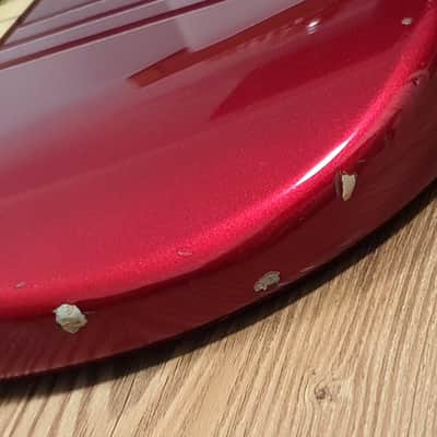 Fender Duck Dunn Signature Precision Bass - 1998 CIJ Limited Edition - Metalic Candy Red image 5