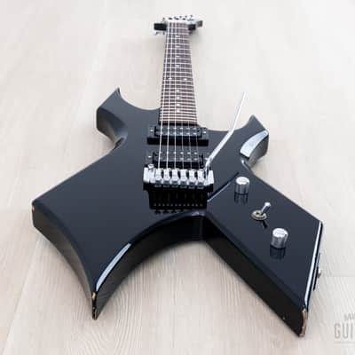 1986 B.C. Rich Warlock NJ Series Black w/ Seymour Duncan SH-2 & SH-4, Japan image 11