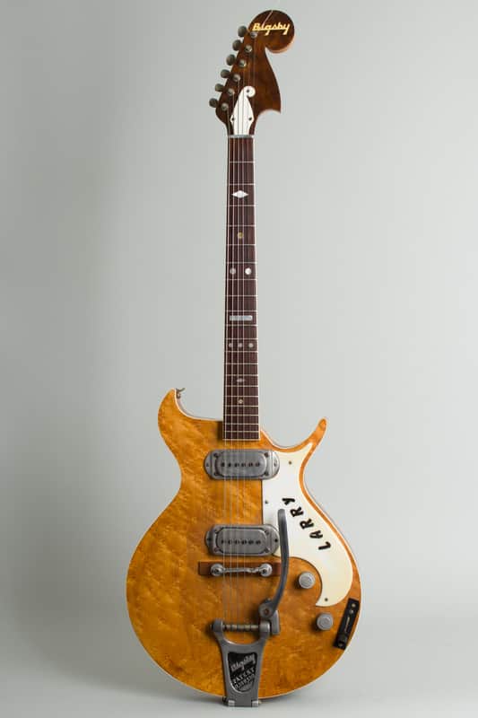 Immagine Bigsby  Standard Semi-Hollow Body Electric Guitar (1958), ser. #91558, original black hard shell case. - 1