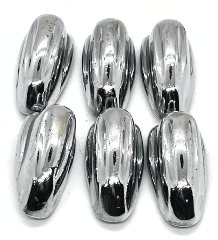 6 Vintage 60s/70s/80s Slingerland #565 Small Lugs with Mounting Screws - SSL-206-S image 1