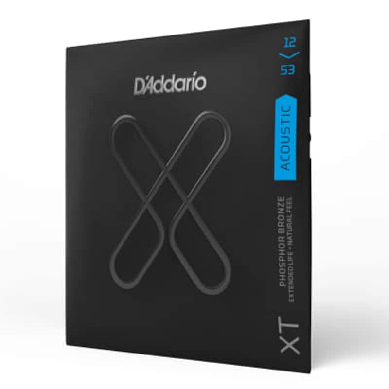 D'Addario XTAPB1253 XT Acoustic Phosphor Bronze, Light, 12-53 2019 image 1