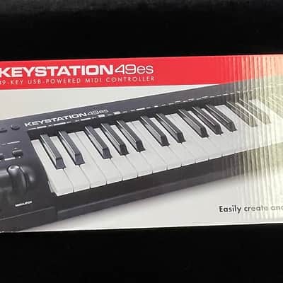 M-Audio Keystation 49es MIDI Keyboard Controller 2014 - 2016 - Black image 1