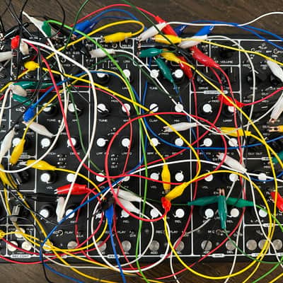 Soma Laboratory Pulsar-23 Drum Machine TURRET version w/ cables & bag image 1