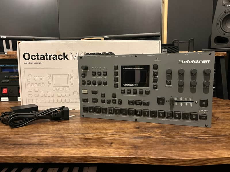 Elektron Octatrack MkII Dynamic 8-Track Performance Sampler 2017 - 2021 - Gray image 1