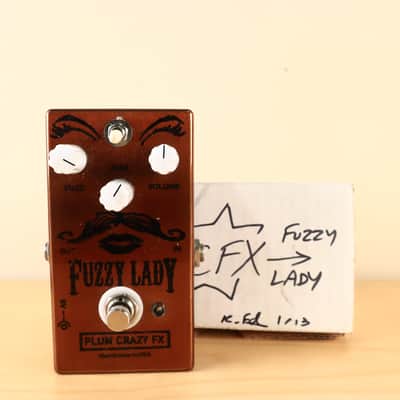 Plum Crazy FX Fuzzy Lady Fuzz Pedal 2013 image 1
