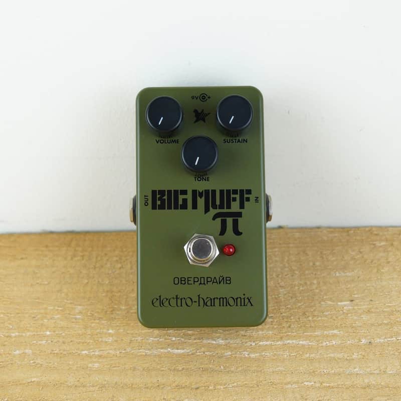 Electro-Harmonix Green Russian Big Muff Distortion/Sustainer Reissue image 1