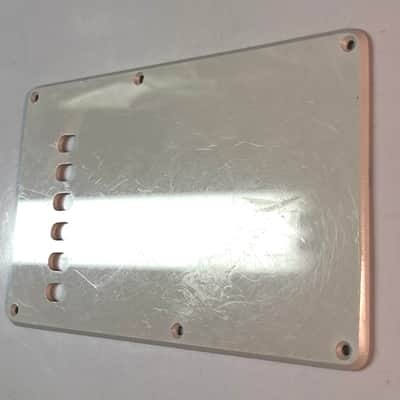 Stratocaster Style Back Plate Cover - 2000’s - White image 2