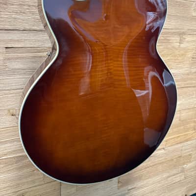 Ibanez AK85-DVS Artcore Hollow Body Guitar 2004 - Dark Violin Sunburst 6lbs 12oz w/non orig hard case image 14
